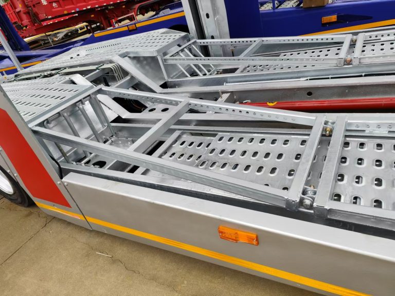 Brand new fully galvanized car transport trailer: a durable, safe and environmentally friendly choice