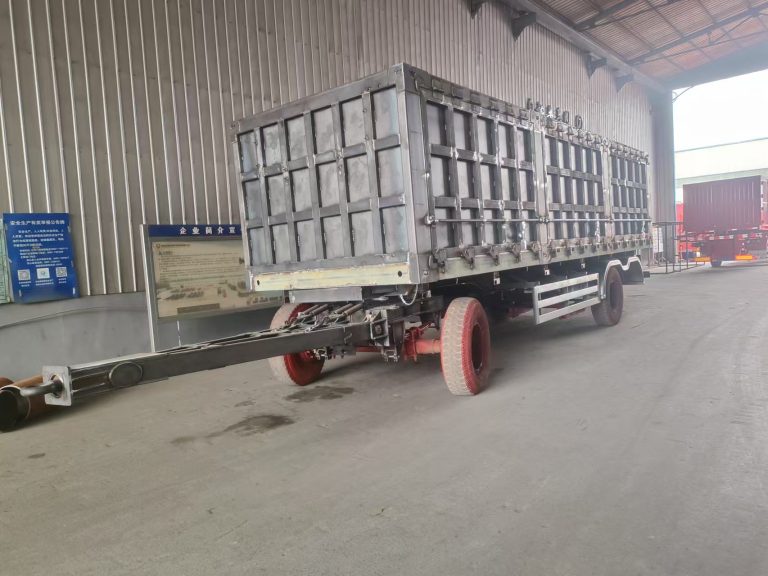What are the applications of bulk-dump trailers in international logistics?